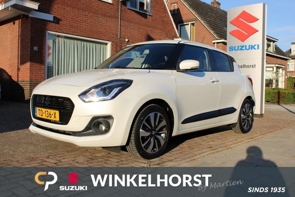 Suzuki SWIFT 1.2 STIJL SMART HYBR / Rijklaarprijs / Fabrieks, Voorwielaandrijving, Gebruikt, 4 cilinders, Met garantie (alle)