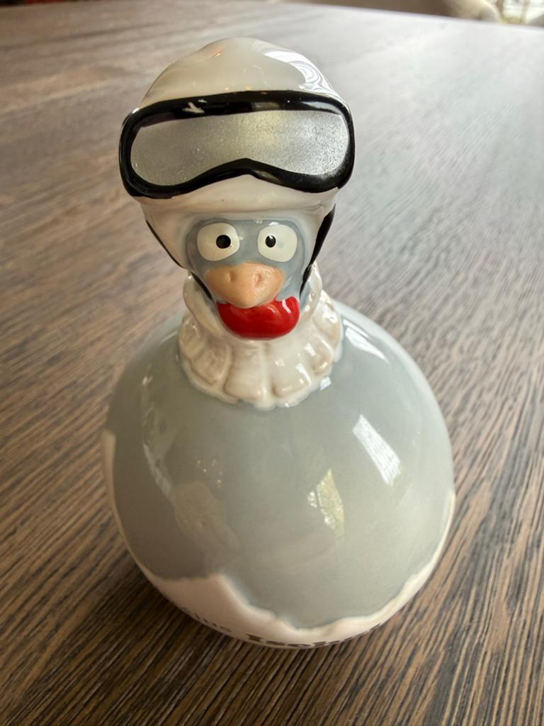 Grappige ski-eend decoratie van J-Line - Wintersport, Ophalen, Zo goed als nieuw