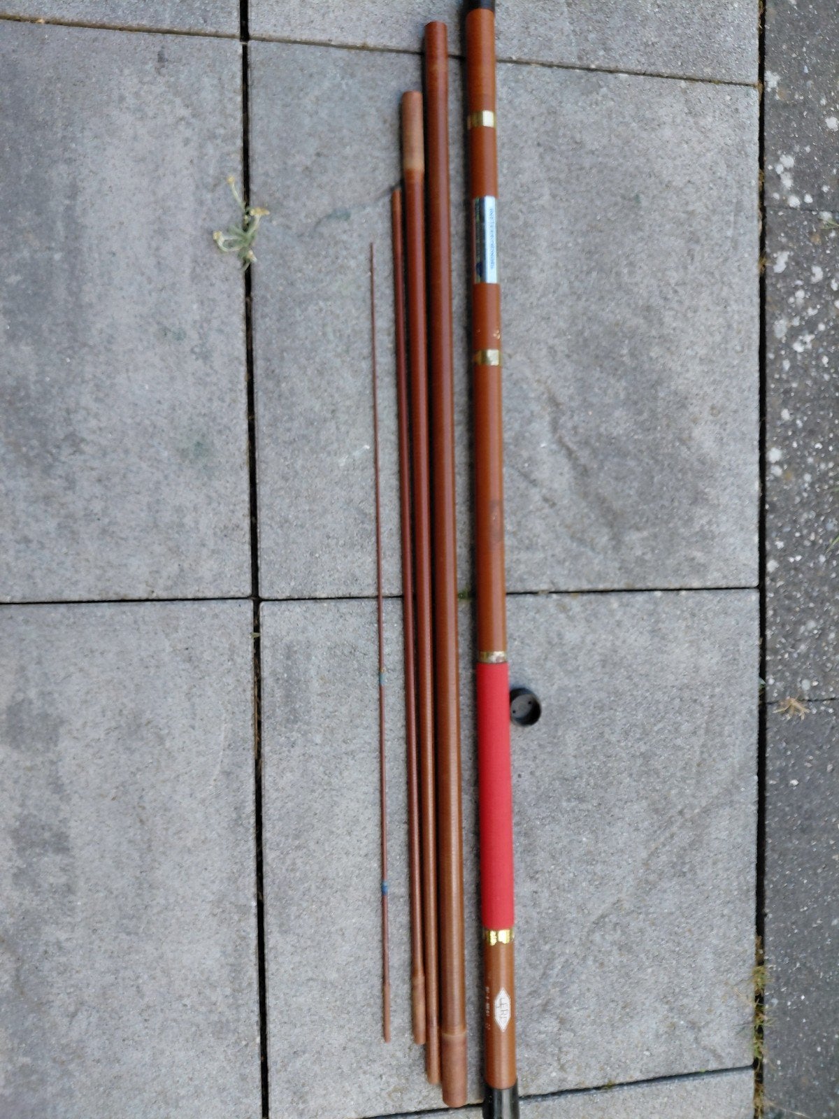 5 meter insteekhengel LERC, Ophalen
