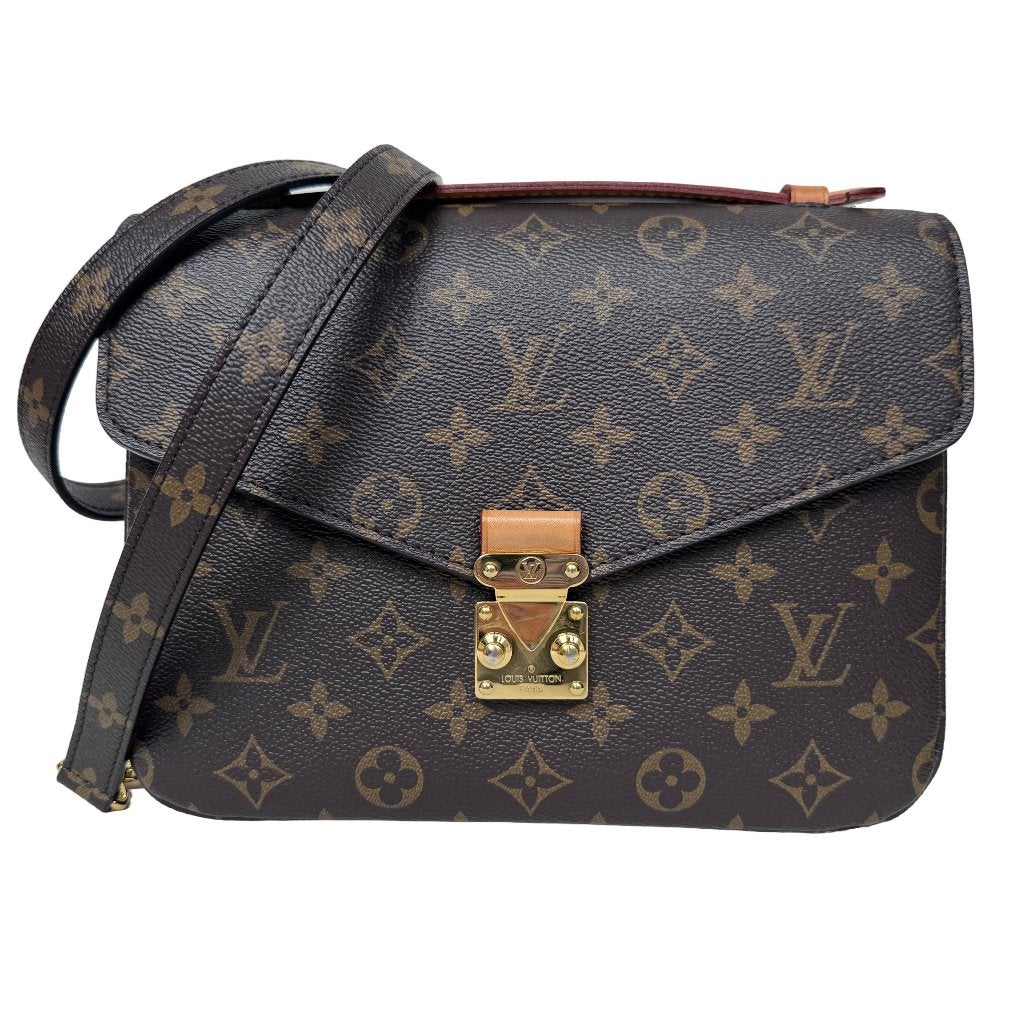 Louis Vuitton pochette metis monogram LV tas crossbody, Verzenden, Zo goed als nieuw, Bruin, Handtas