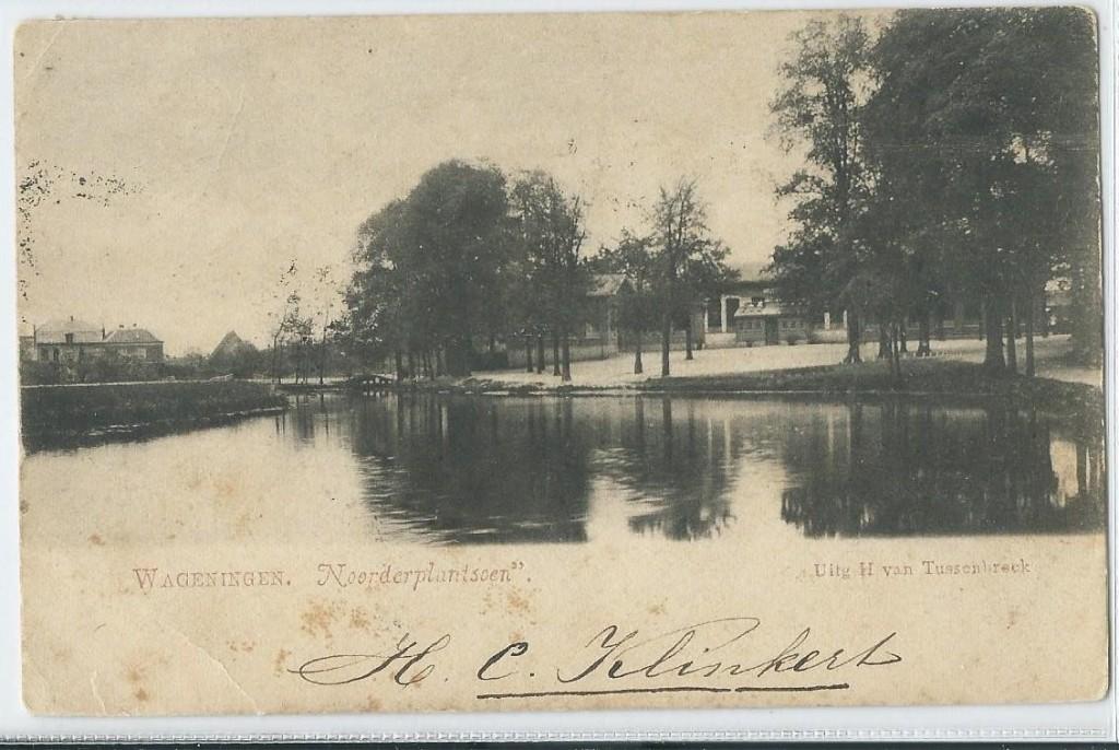 C-151  Wageningen  Met P., Verzamelen, Verzenden, Voor 1920, Gelopen, Gelderland