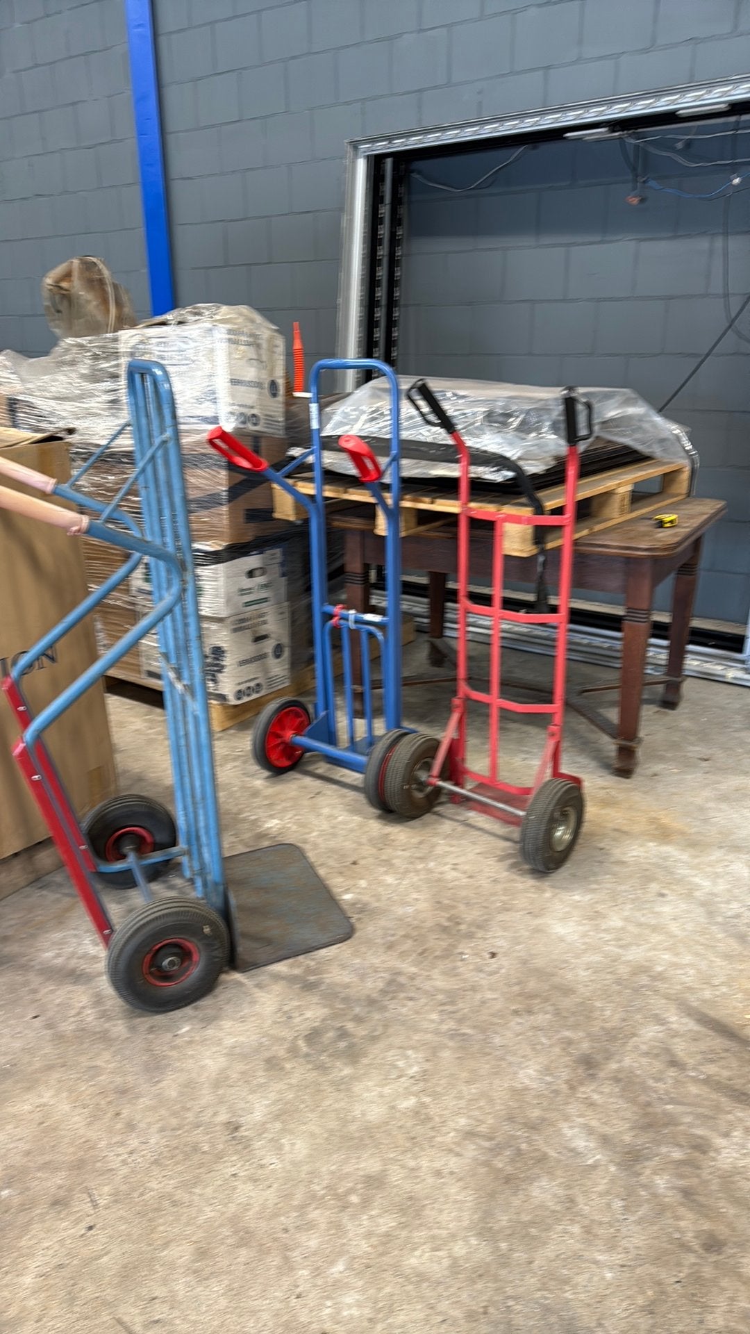 Steekwagentjes, 100 liter of meer, Ophalen, Gebruikt, Steekwagen