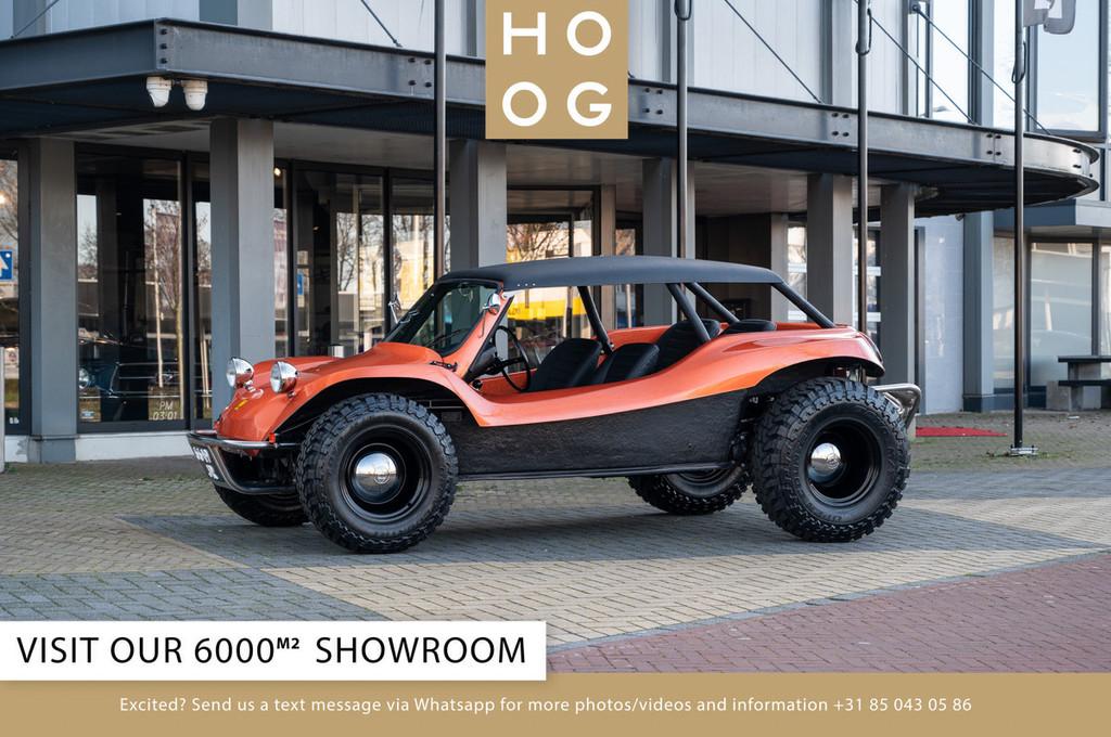 Volkswagen buggy Meyers Manx Manxter 2+2 (bj 1969), Auto's, Overige kleuren, Origineel Nederlands, Bedrijf, Handgeschakeld