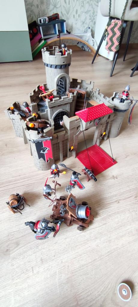Playmobil kasteel 6001, 6038 en 9106, Ophalen, Gebruikt