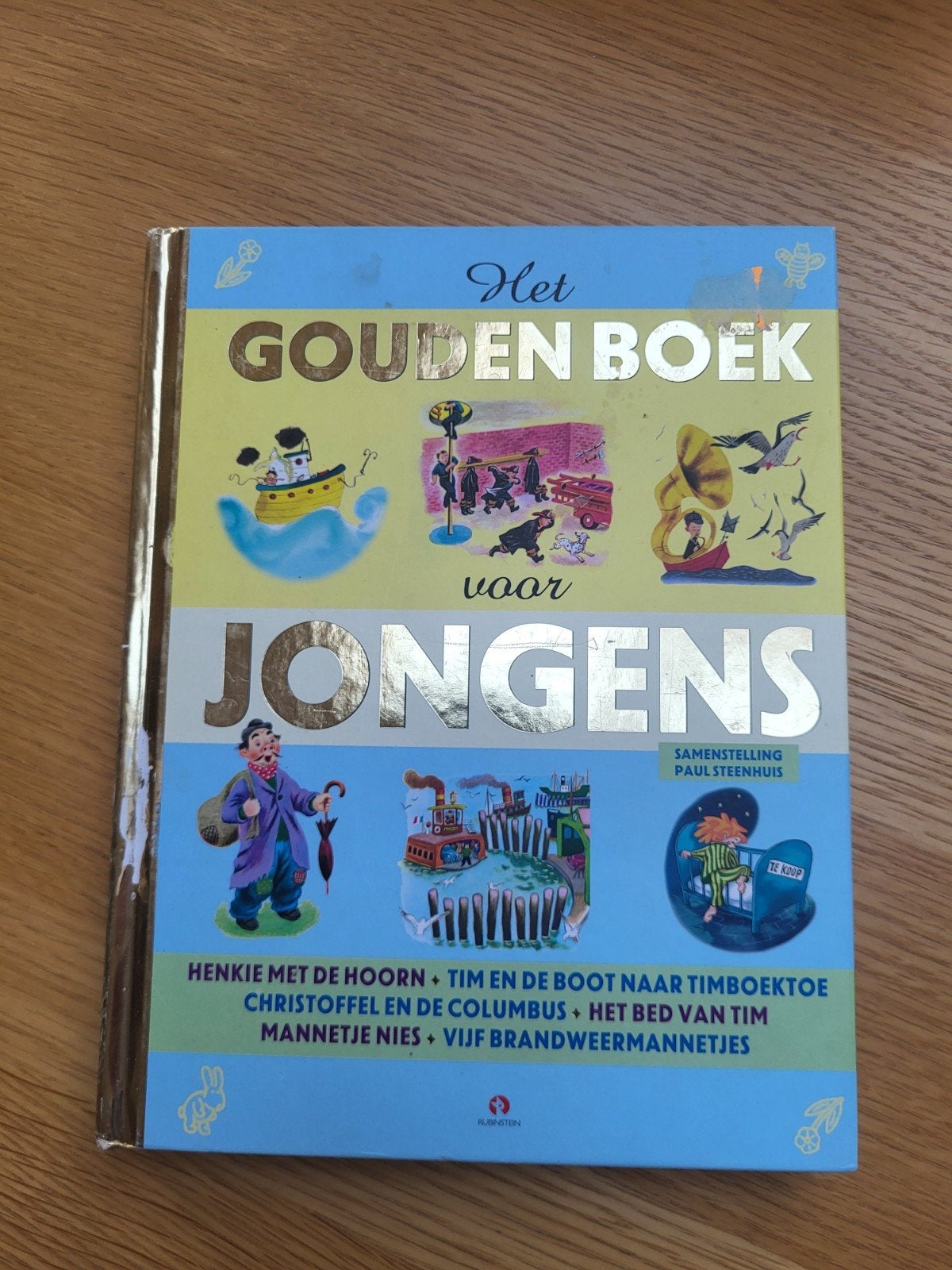 Het Gouden Boek voor Jongens, Ophalen of Verzenden, Zo goed als nieuw, Paul Steenhius, Sprookjes