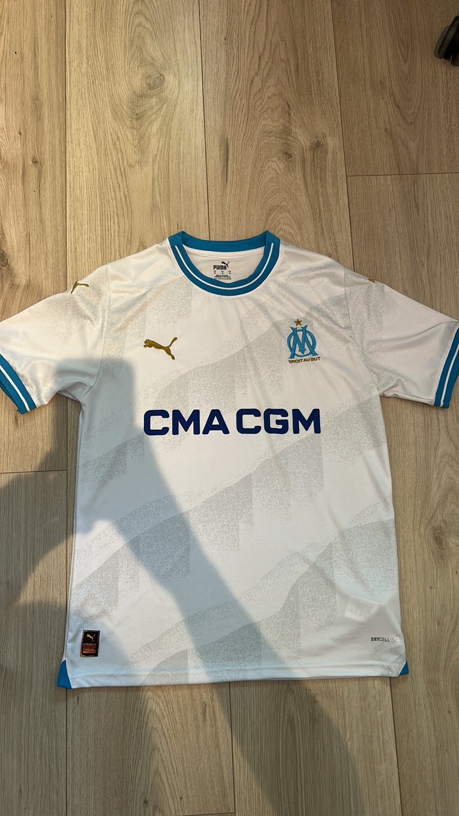Puma Olympique Marseille thuisshirt 2022/2023, Maat M, Ophalen of Verzenden, Zo goed als nieuw, Shirt