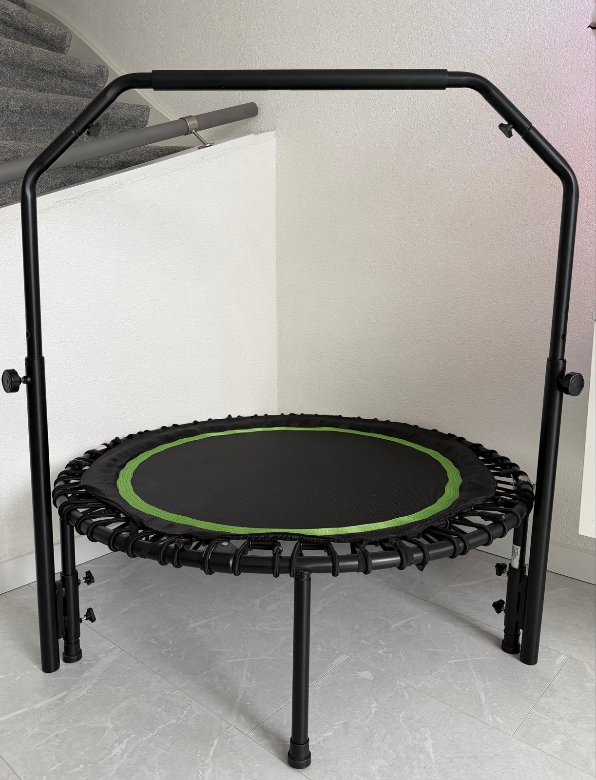 Fitness Trampoline met Handvat - Zo goed als nieuw, Ophalen, Zo goed als nieuw, Benen, Overige typen