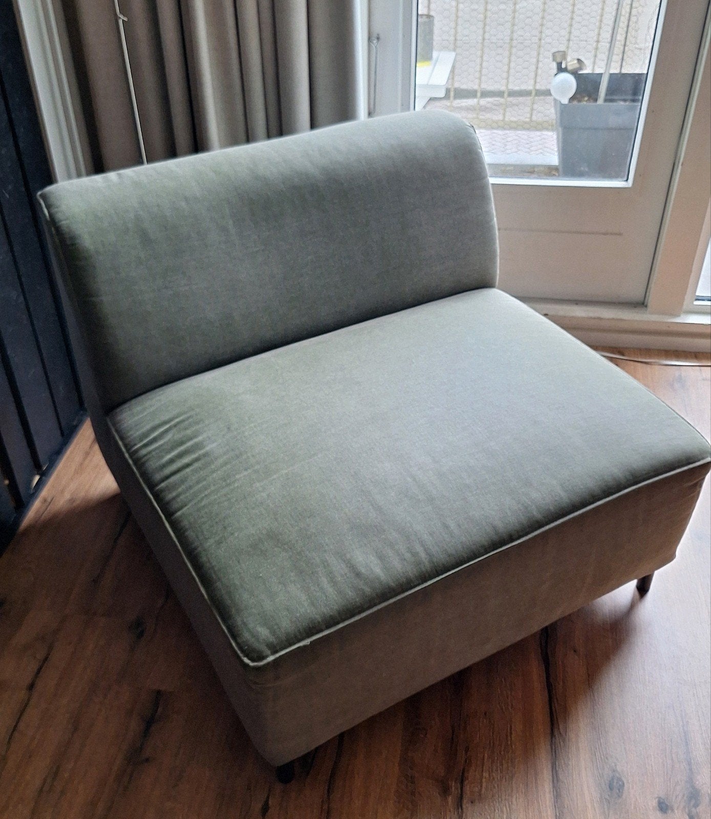 Groene fauteuil - Moet snel weg!, Ophalen, Gebruikt, Overige kleuren, Eén