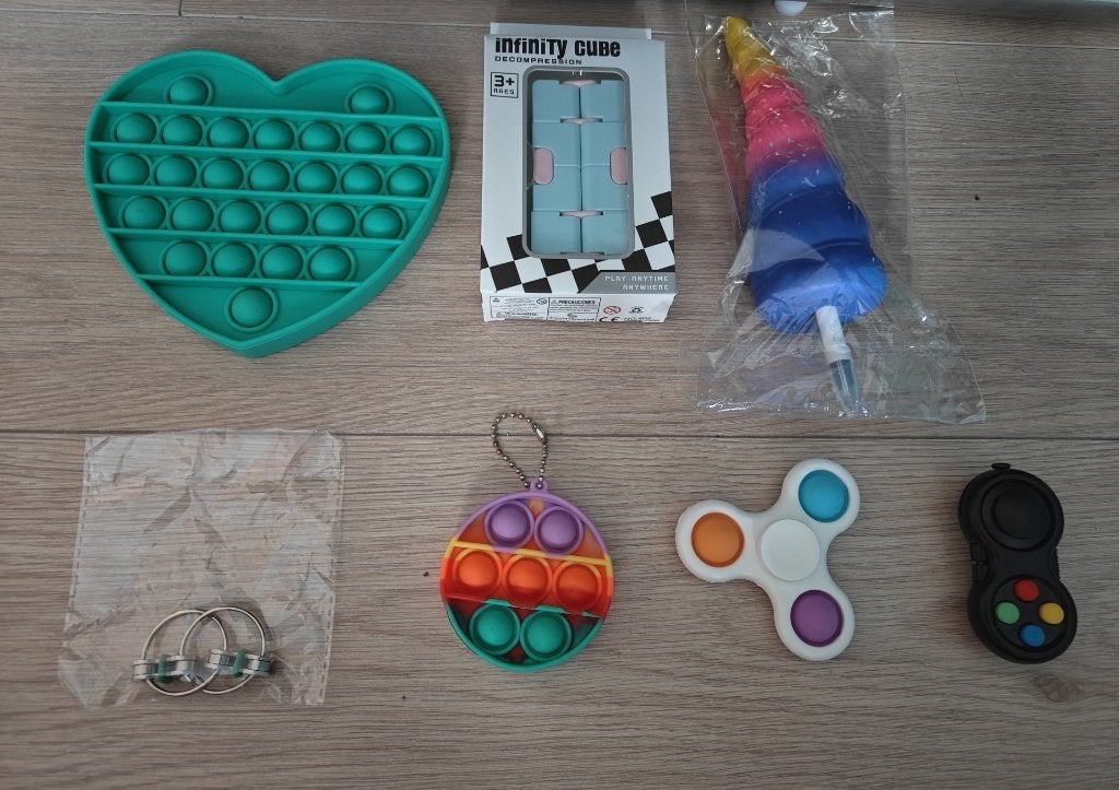 Fidget speelgoed pakket., Ophalen of Verzenden, Zo goed als nieuw