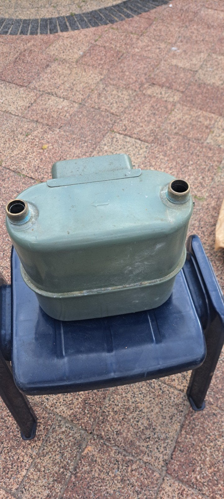 Gasmeter - Oude gasmeter voor decoratie, Ophalen of Verzenden, Gebruikt