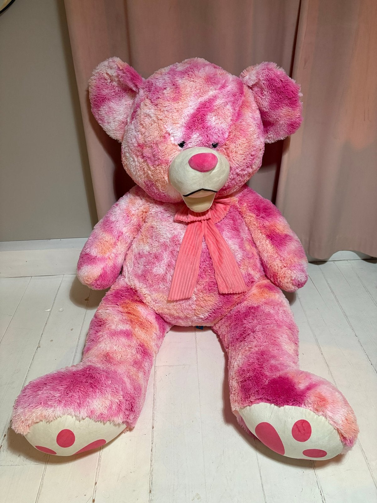 Grote roze teddybeer - knuffelbeer, Ophalen, Overige merken, Overige karakters, Beer