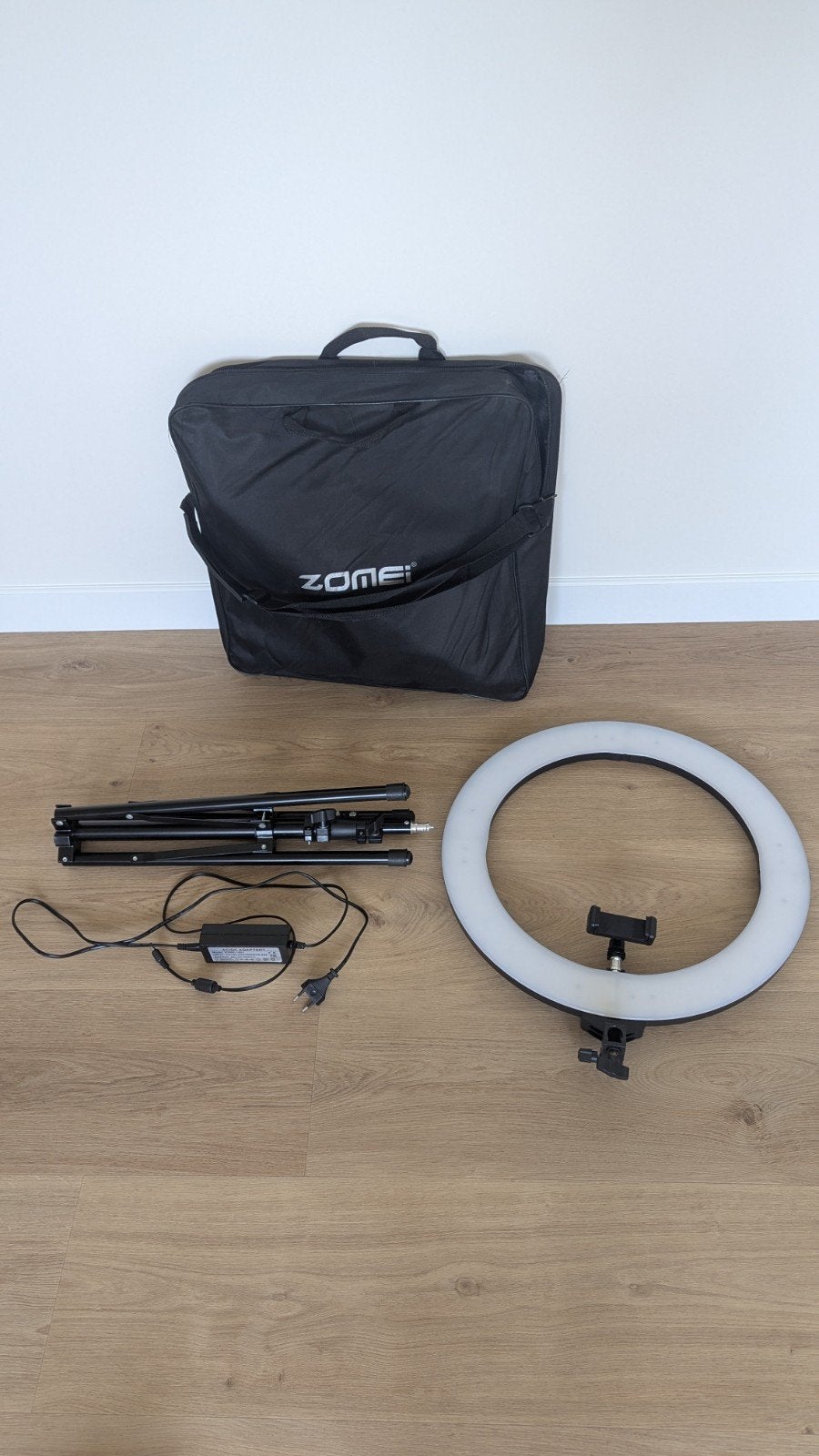 Ring light/ ringlamp large 18 inch ZOMEI, Ophalen of Verzenden, Lamp of Flitsset