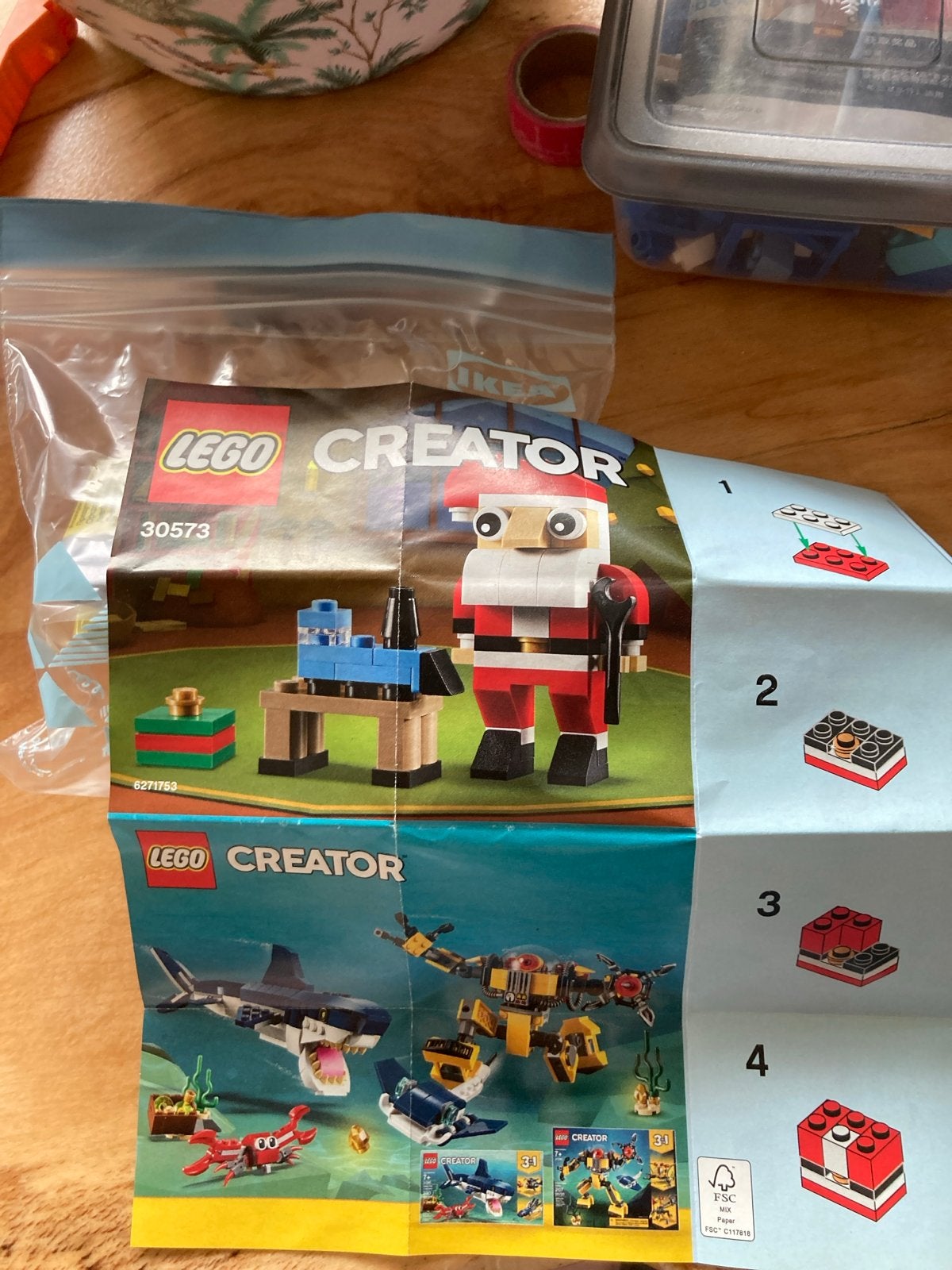 LEGO Creator 30573 Kerstman, Ophalen of Verzenden, Zo goed als nieuw, Overige merken