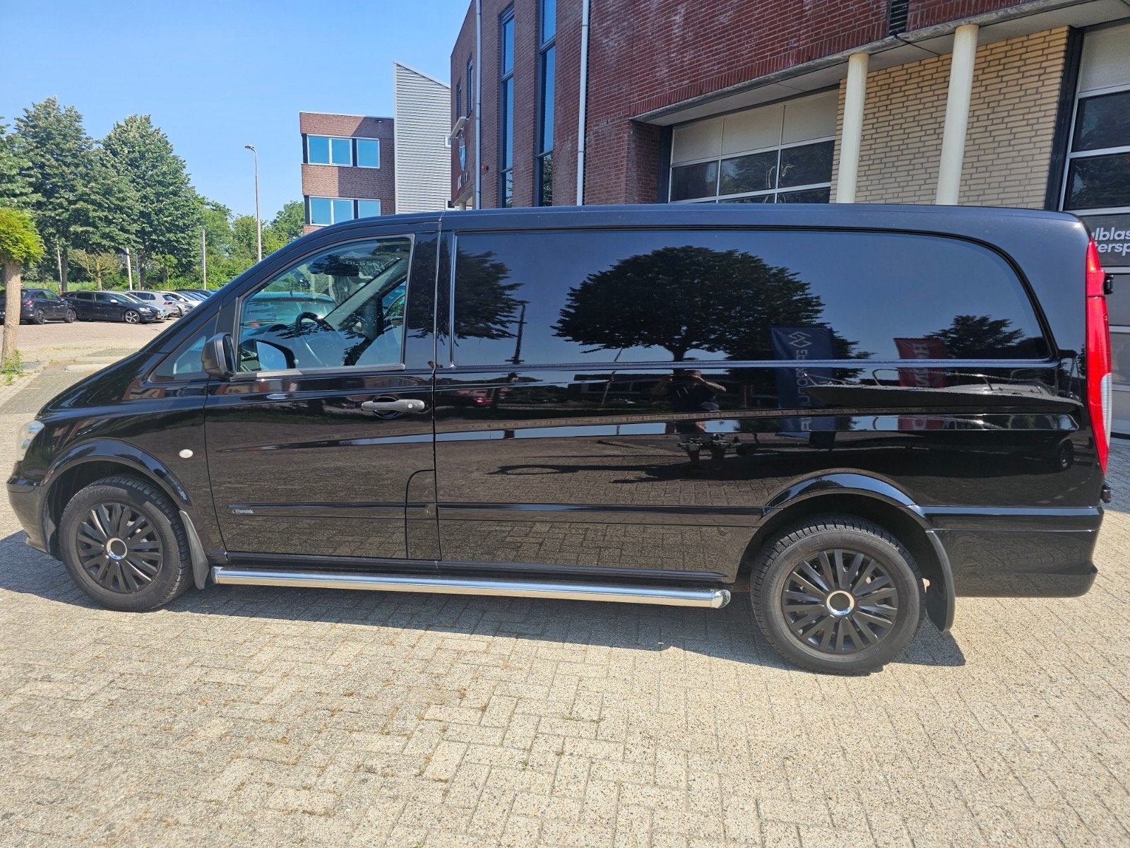 Mercedes-Benz Vito 2.1 CDI 100KW 2014, Auto's, 4 cilinders, Zwart, Bedrijf, Grijs