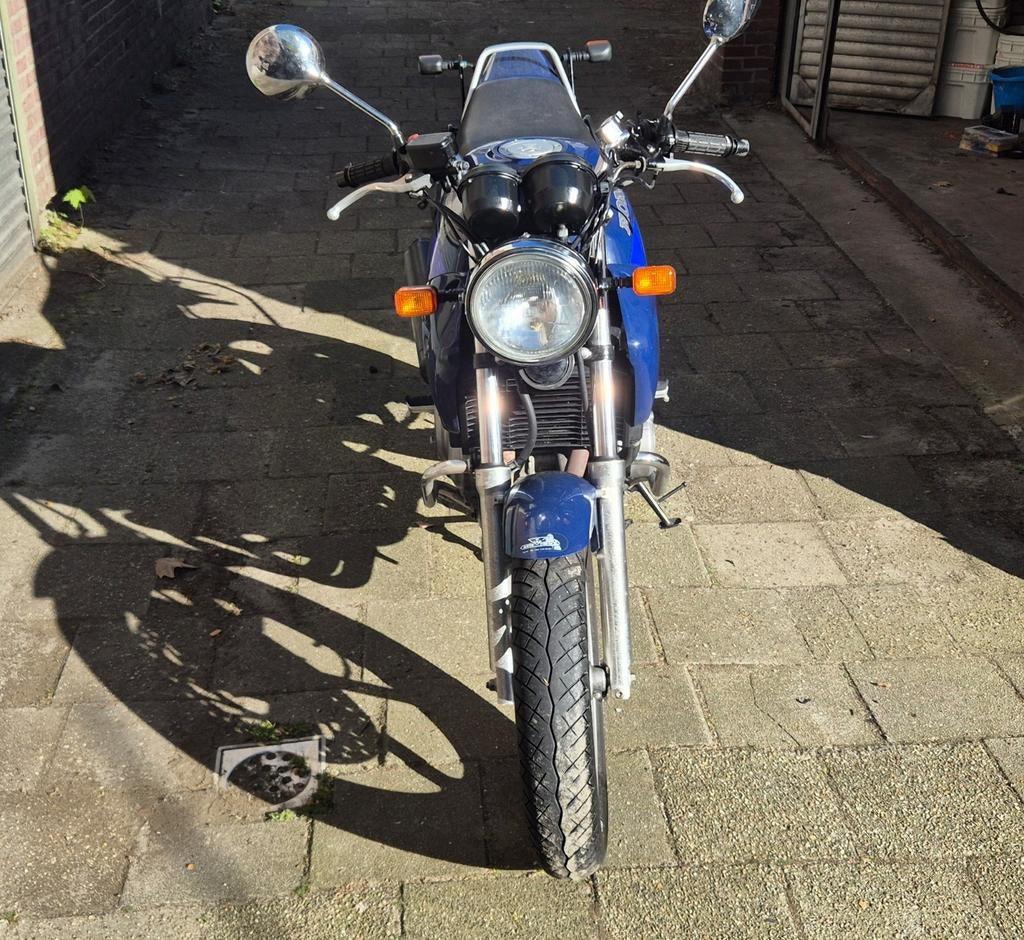 Honda CB500 met zijkoffers - Ideale woon/werk-motor, Handvatverwarming, 2 cilinders, 499 cc, Motorrijbewijs A