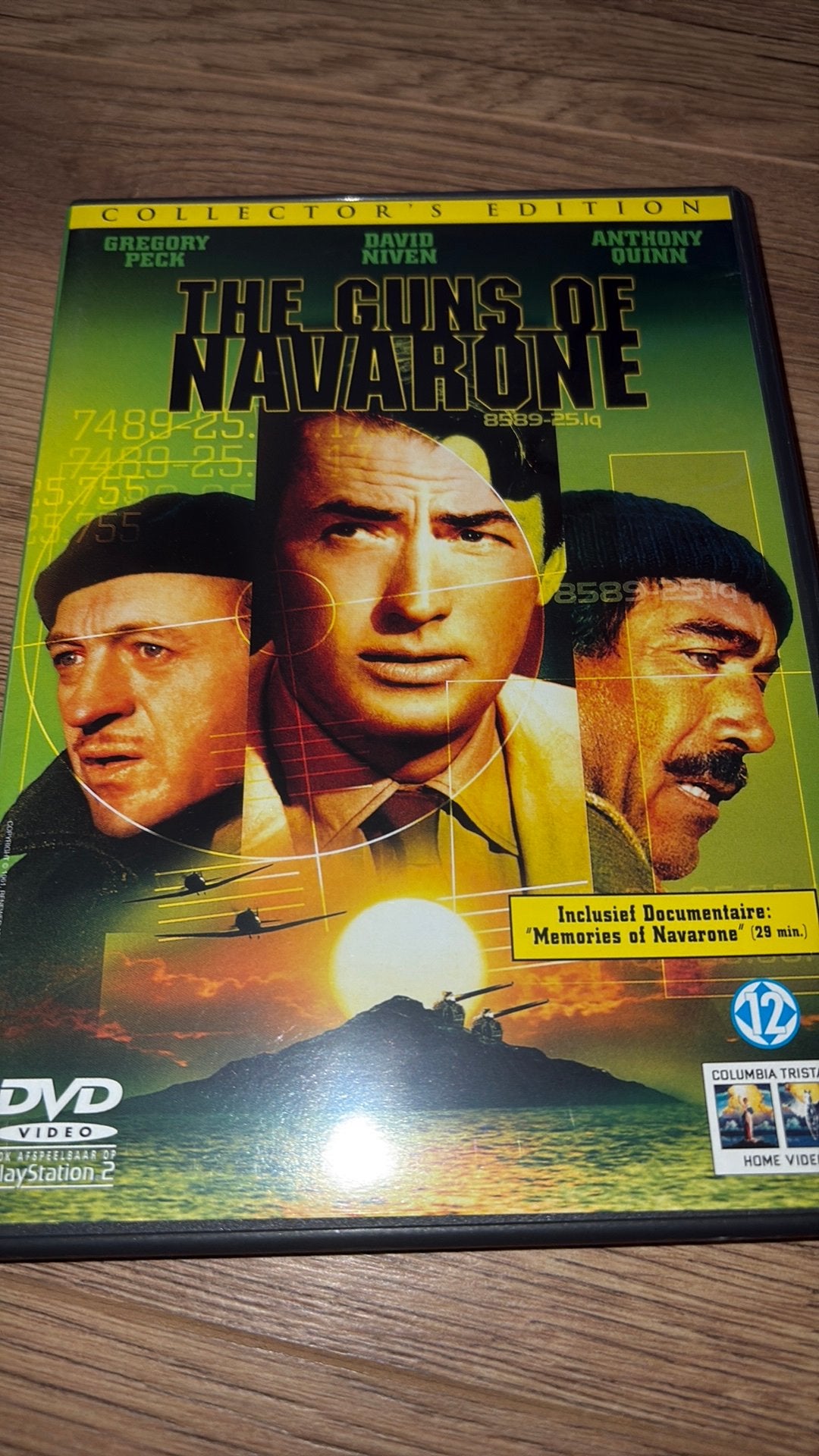 The Guns of Navarone met Gregory Peck en Anthony Quinn., 1960 tot 1980, Vanaf 16 jaar, Ophalen of Verzenden, Zo goed als nieuw