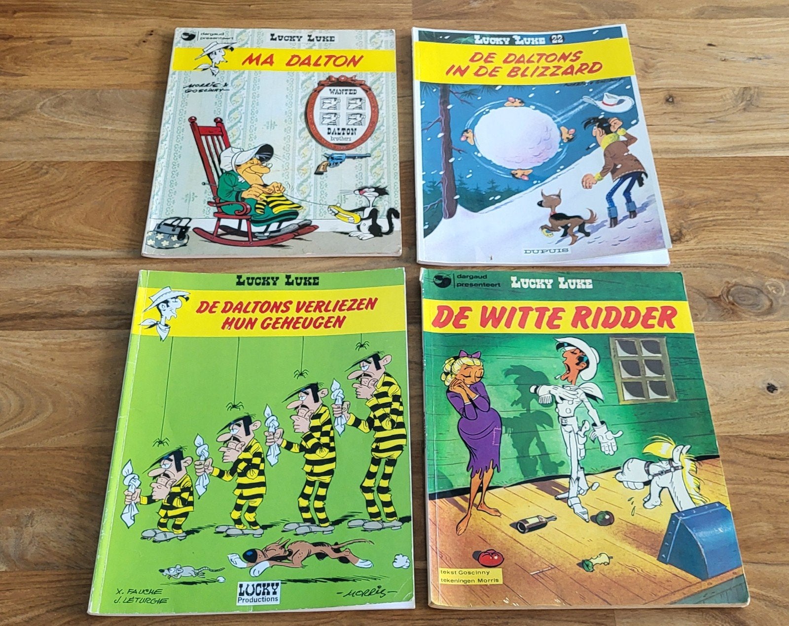 Lucky Luke stripboeken, Meerdere stripboeken, Ophalen of Verzenden, Gelezen