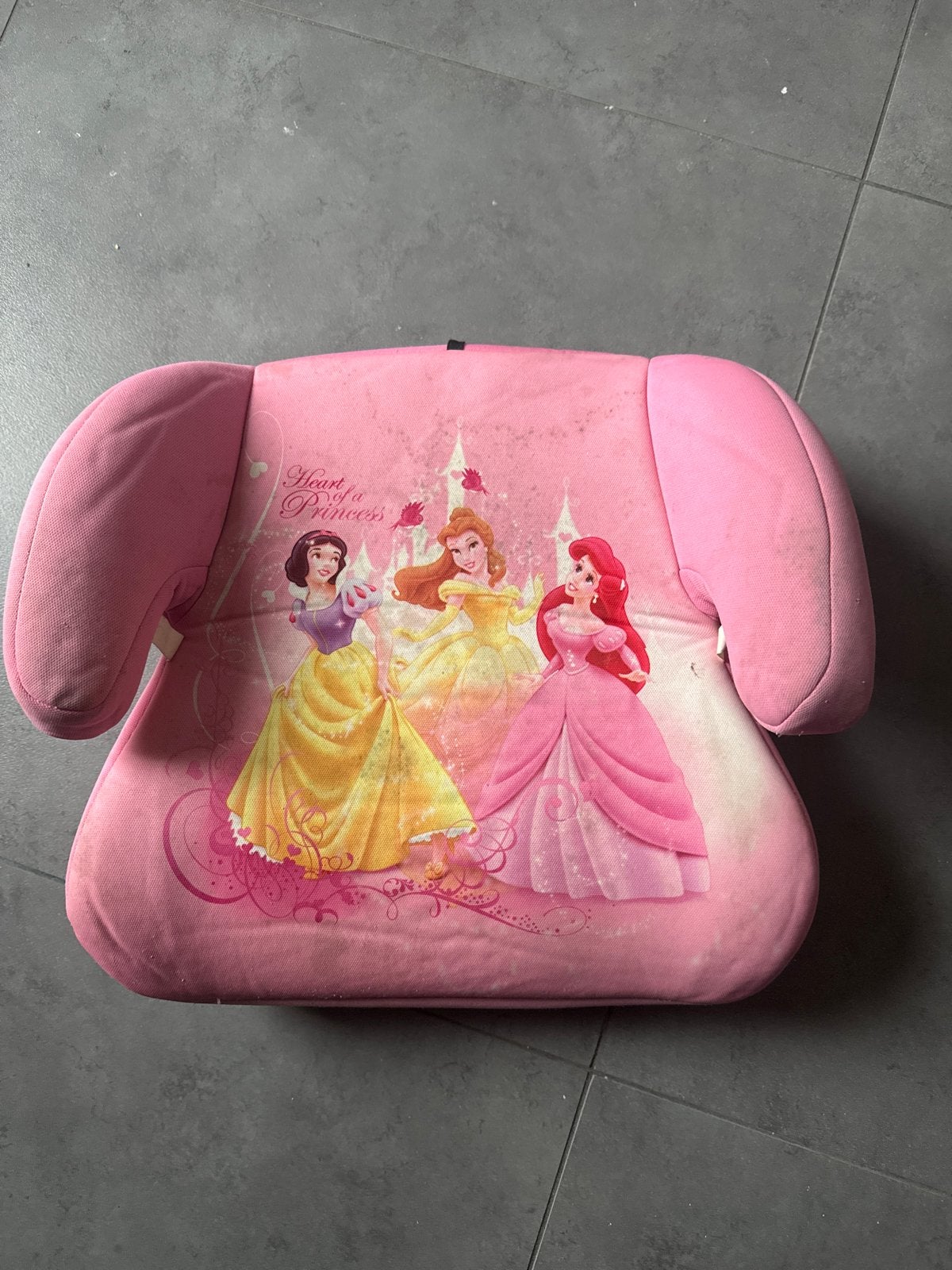 Roze Disney Prinsessen Stoelverhoger Kinderzitje Auto, Kinderen en Baby's, Autostoeltjes, Overige merken, 15 t/m 36 kg, Ophalen of Verzenden