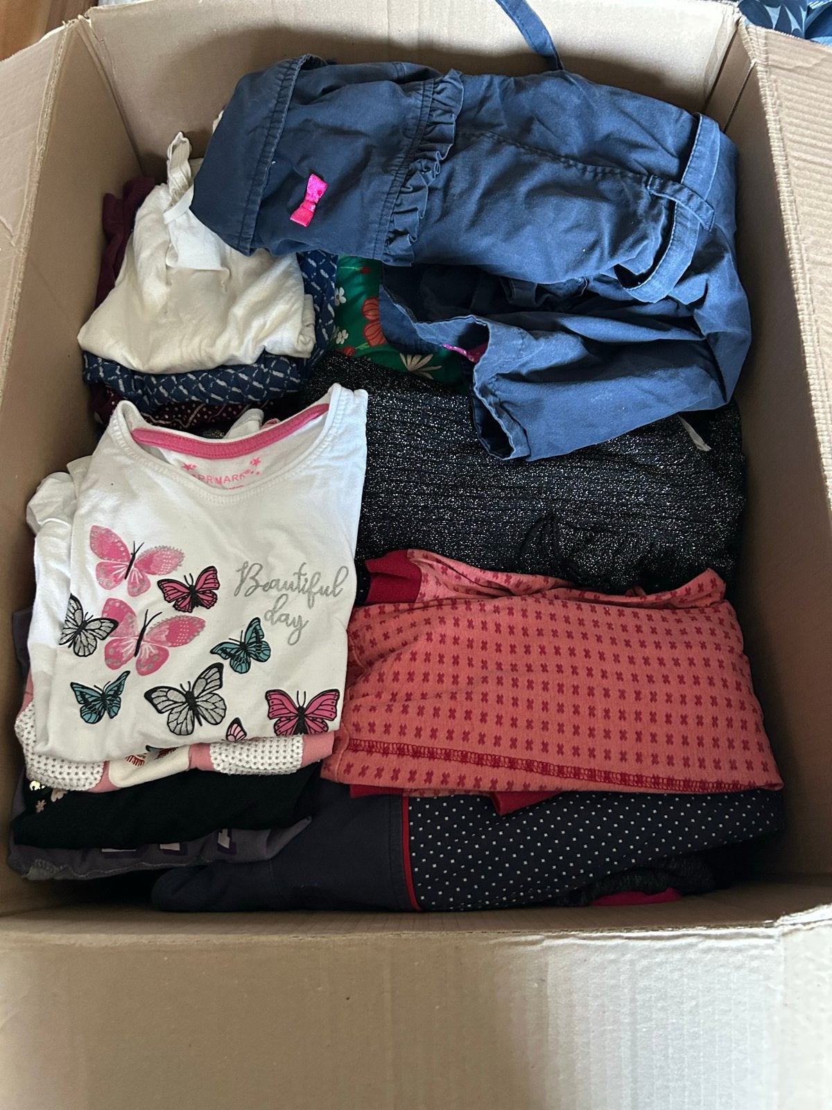 Kledingpakket - Maat 110/116 - meisje, Ophalen of Verzenden, Gebruikt, Maat 110