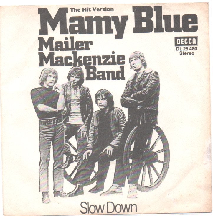 Nederbeat- Mailer Mackenzie Band- Mamy Blue, Gebruikt, Verzenden, 7 inch, Pop