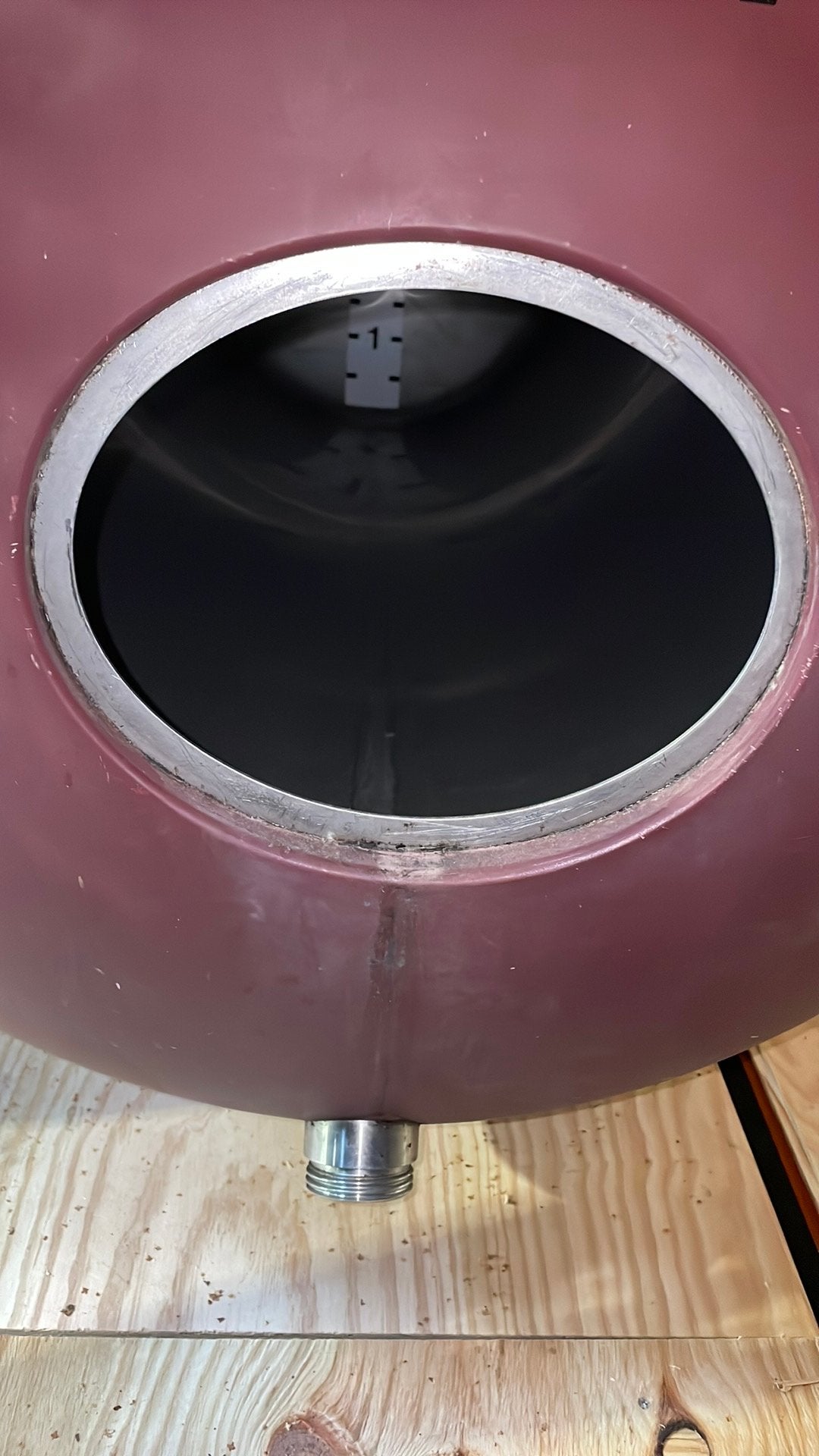 Rvs tank biertanks 500 Liter, Ophalen, Gebruikt, Overige merken