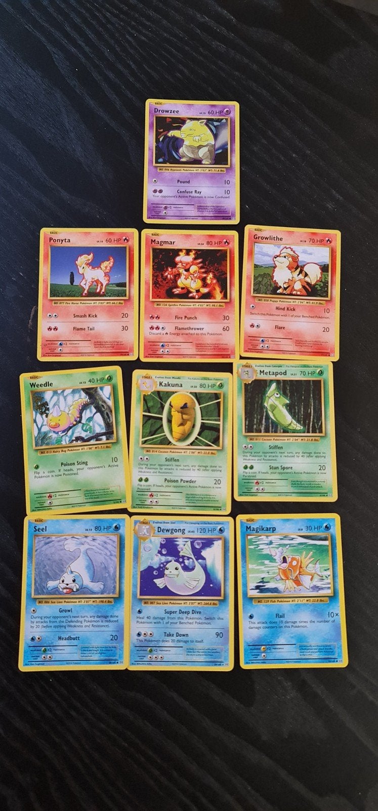 pokemon - XY evolutions - 10x, Ophalen of Verzenden, Zo goed als nieuw, Meerdere kaarten