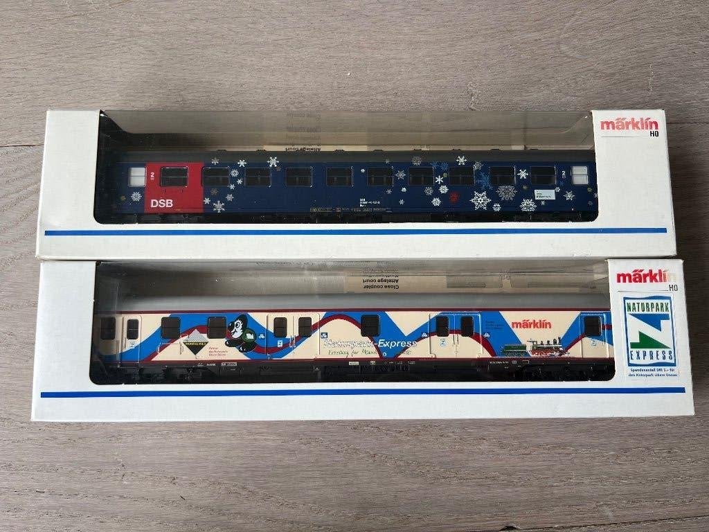 Marklin ho 42808 en 42691 wagons nieuwstaat, Wisselstroom, Verzenden, Märklin, Nieuw