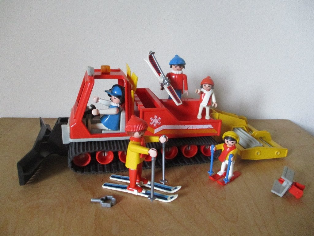 Playmobil 3469 sneeuwschuiver, vintage, Ophalen of Verzenden, Gebruikt, Complete set, Voertuig