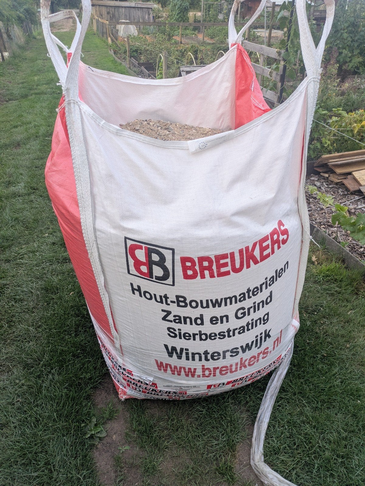 Zand en Grind in Big Bag - Breukers, Tuin en Terras, Ophalen, Zo goed als nieuw, Overige typen