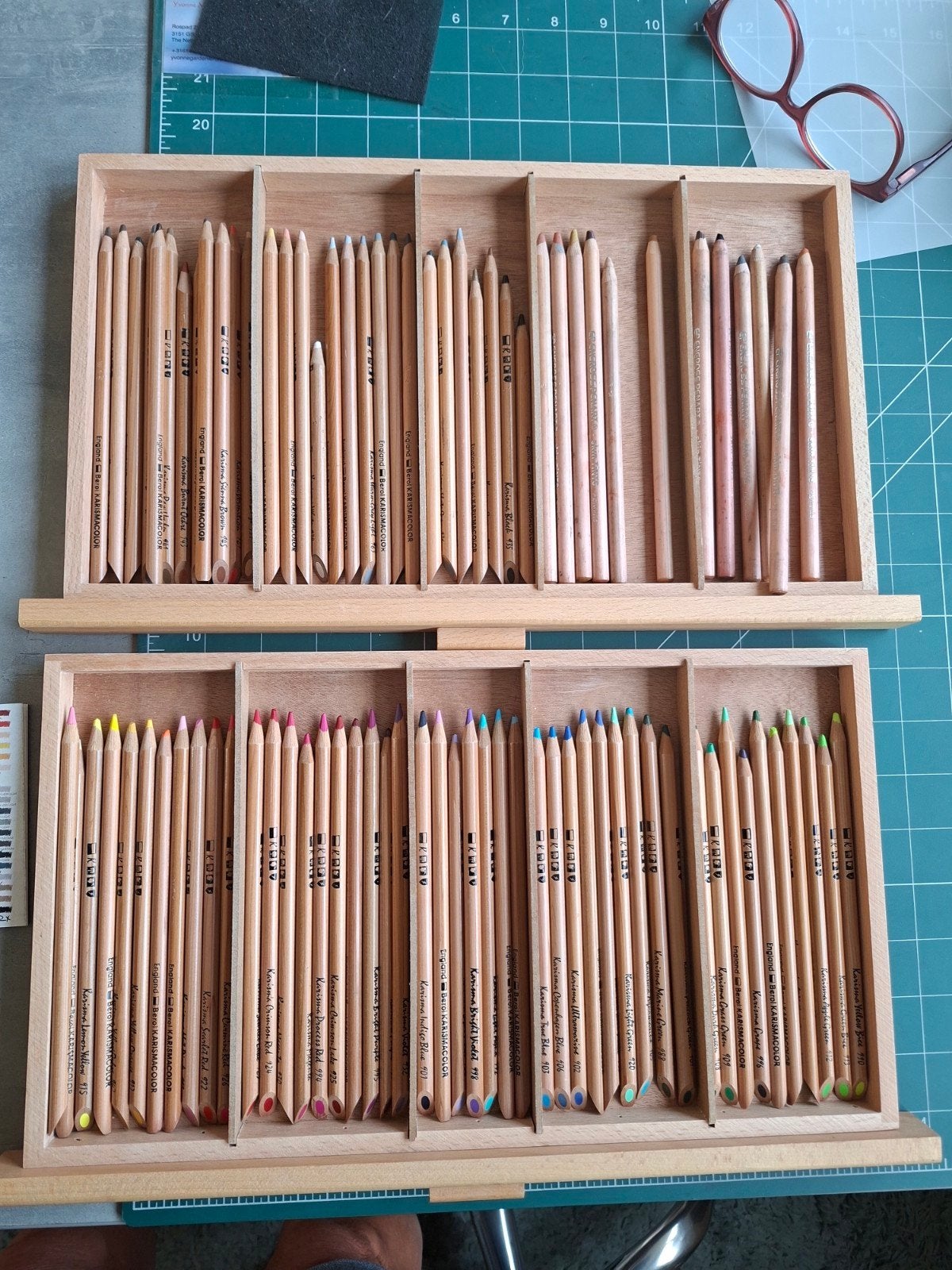 Berol Karisma kleurpotloden - 75+4 extra, Hobby en Vrije tijd, Ophalen of Verzenden, Zo goed als nieuw, Potlood of Stift