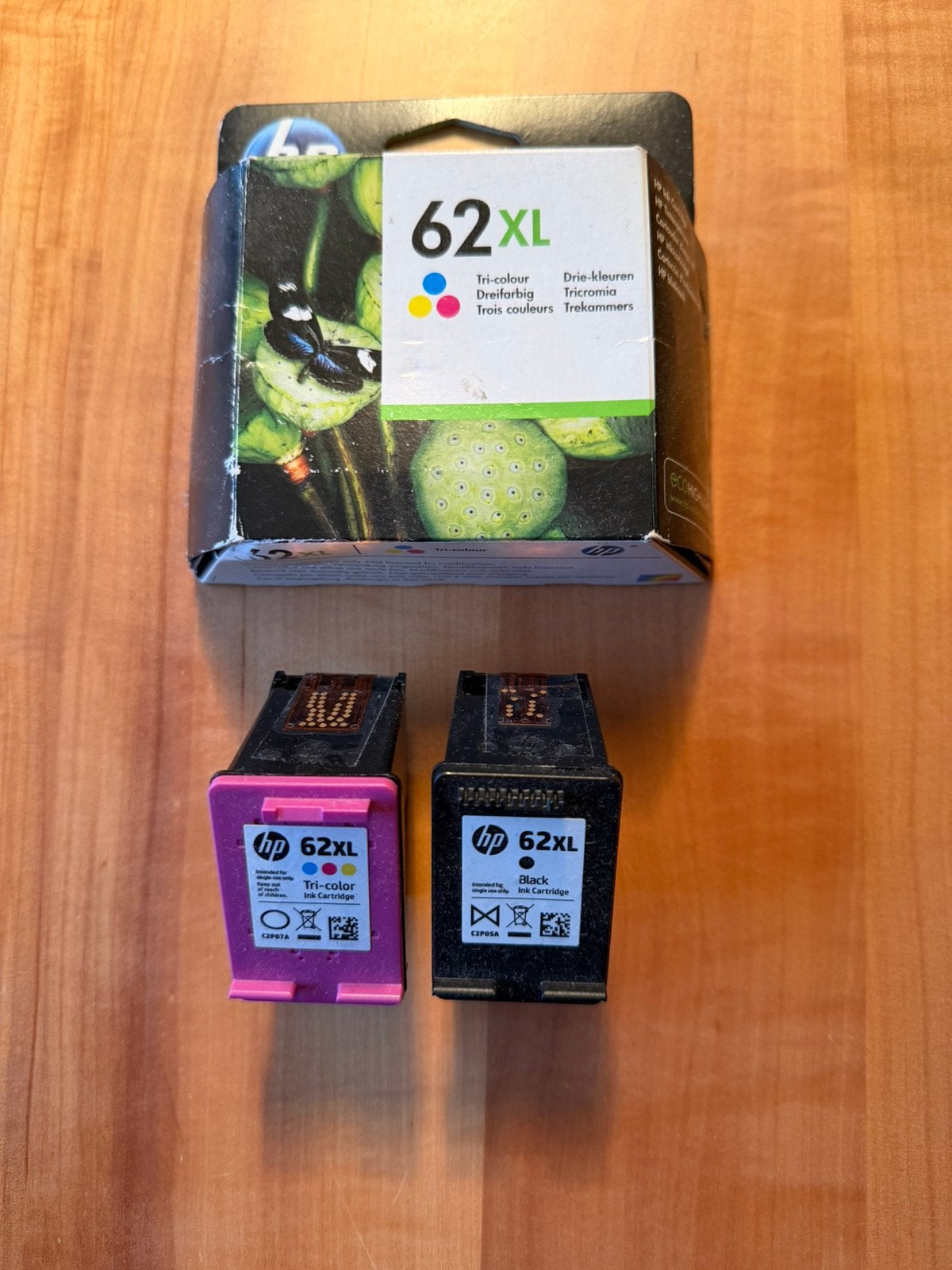 Cartridge HP 62XL, Ophalen of Verzenden, Zo goed als nieuw