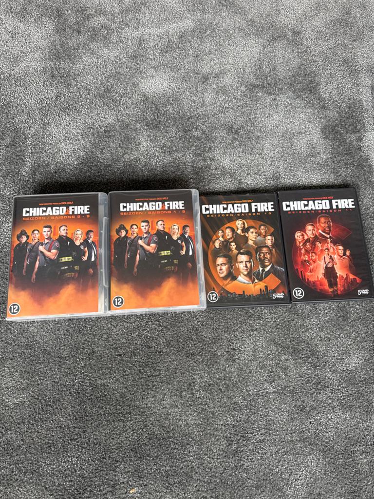 Chicago Fire Seizoen 1 t/m 11 DVD Boxset, Boxset, Actiethriller, Ophalen of Verzenden, Zo goed als nieuw