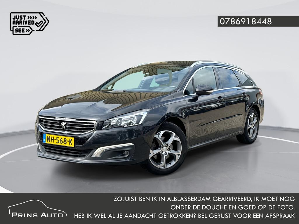 Peugeot 508 SW 1.6 Lease Executive |PANORAMADAK|TREKHAAK|AIR, Stof, Gebruikt, 4 cilinders, 165 pk
