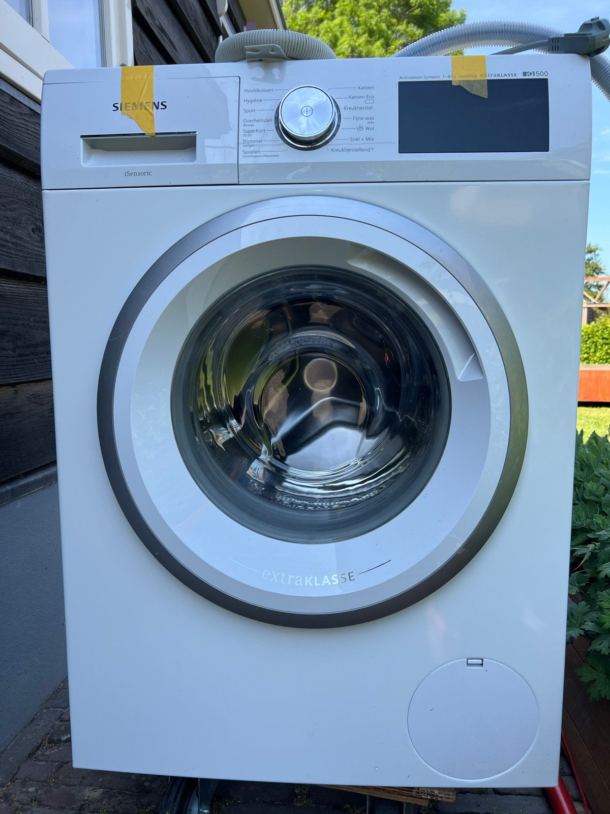 Siemens iQ500 Wasmachine, 1200 tot 1600 toeren, 8 tot 10 kg, Ophalen of Verzenden, Zo goed als nieuw
