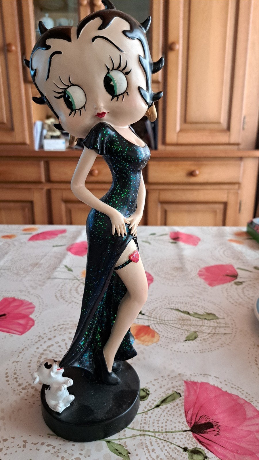 Betty Boop beeldje in elegante avondjurk, Ophalen, Zo goed als nieuw