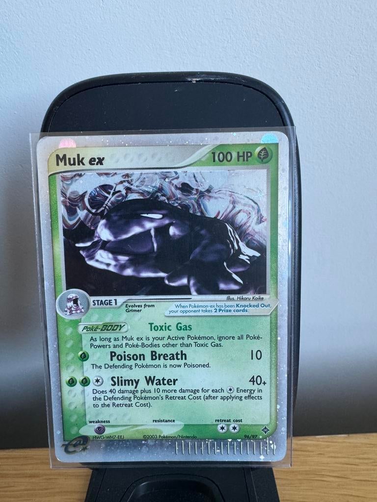 Muk Ex 96/97 - EX DRAGONS, Hobby en Vrije tijd, Verzamelkaartspellen | Pokémon, Ophalen of Verzenden, Zo goed als nieuw