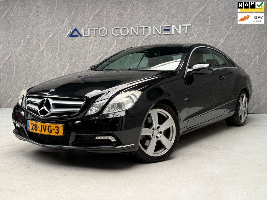 Mercedes-Benz E-klasse Coupé 350 CGI 293 PK / NAP / 2e Eige, Auto's, Mercedes-Benz, Bedrijf, Te koop, E-Klasse, ABS, Achteruitrijcamera