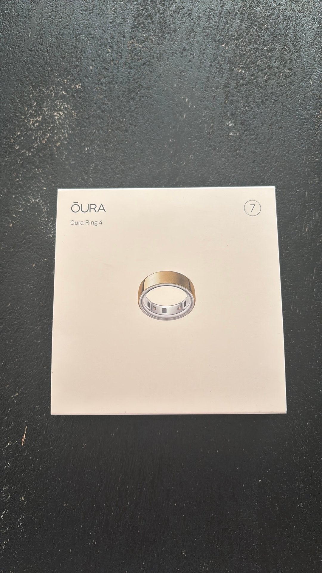 Oura Ring 4 NIEUW IN DOOSJE, Ophalen, Nieuw, Goud, Dame of Heer