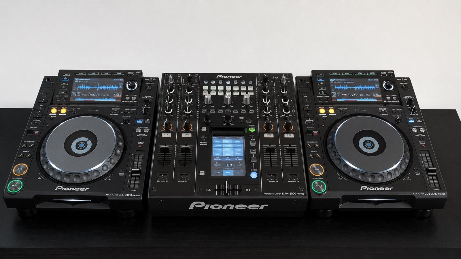 Pioneer DJ Set CDJ-2000 Nexus + DJM-2000 Nexus | Complete Cl, Muziek en Instrumenten, Dj-sets en Draaitafels, Ophalen, Gebruikt