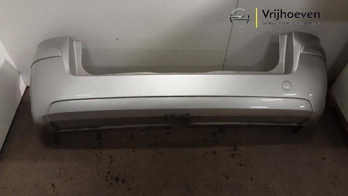 Achterbumper van een Opel Zafira B (Zafira B 05-) (Z157), Gebruikt, -, -, Opel