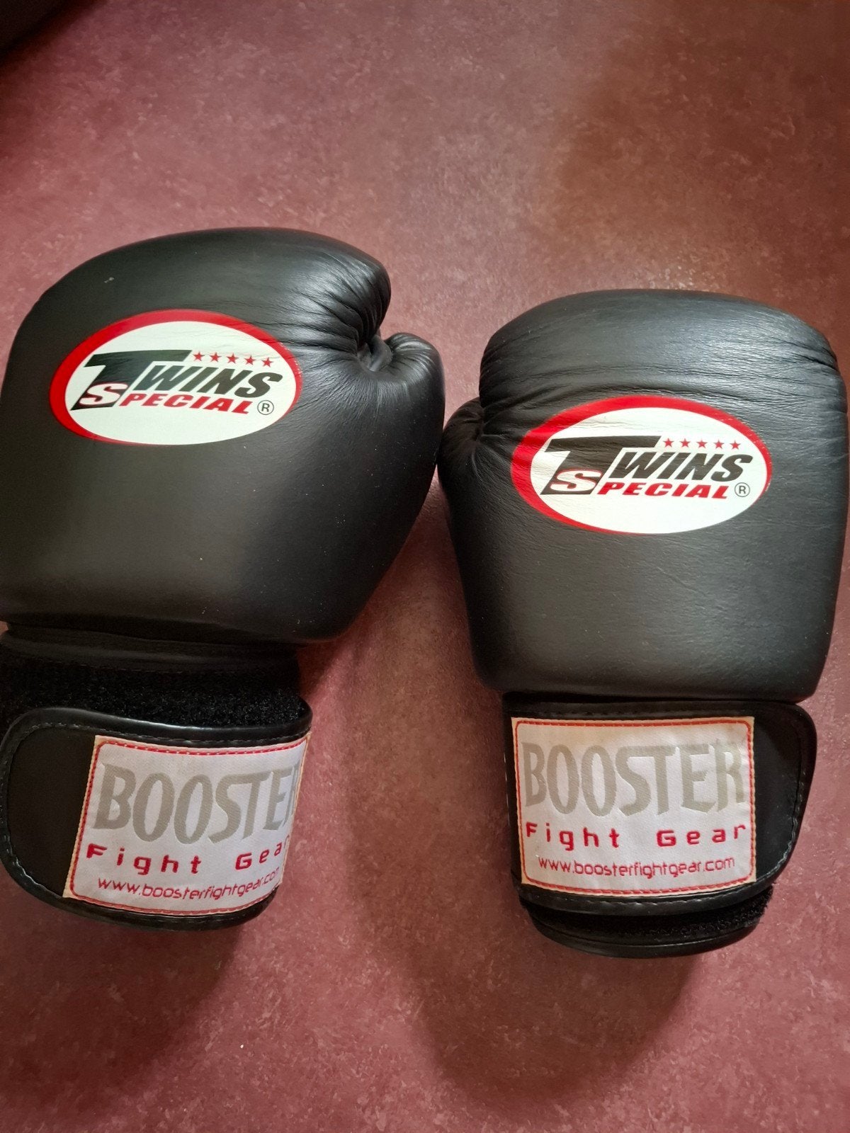 Leren Bokshandschoenen 14 OZ met Everlast Bandage, Sport en Fitness, Boksen, Ophalen of Verzenden, Gebruikt, Bokshandschoenen