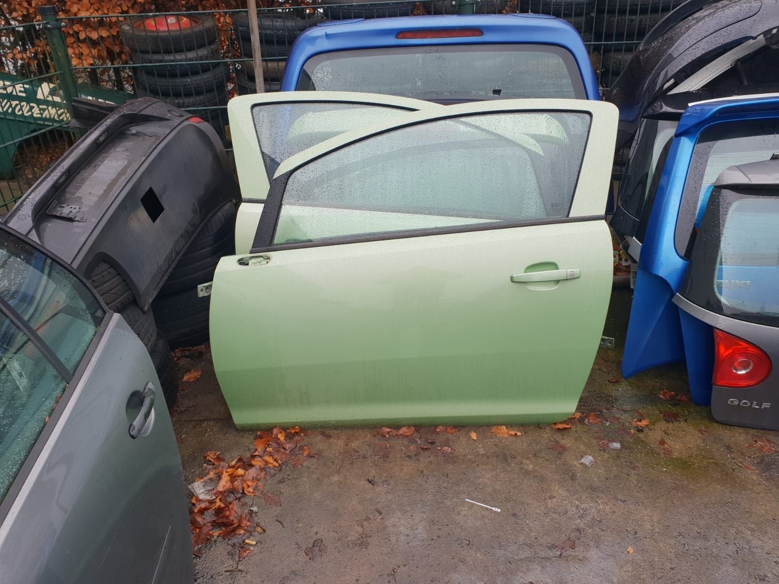 OPEL CORSA D PORTIER LINKS KLEURCODE Z30M, Auto-onderdelen, Carrosserie en Plaatwerk, Deur, Gebruikt, Ophalen of Verzenden