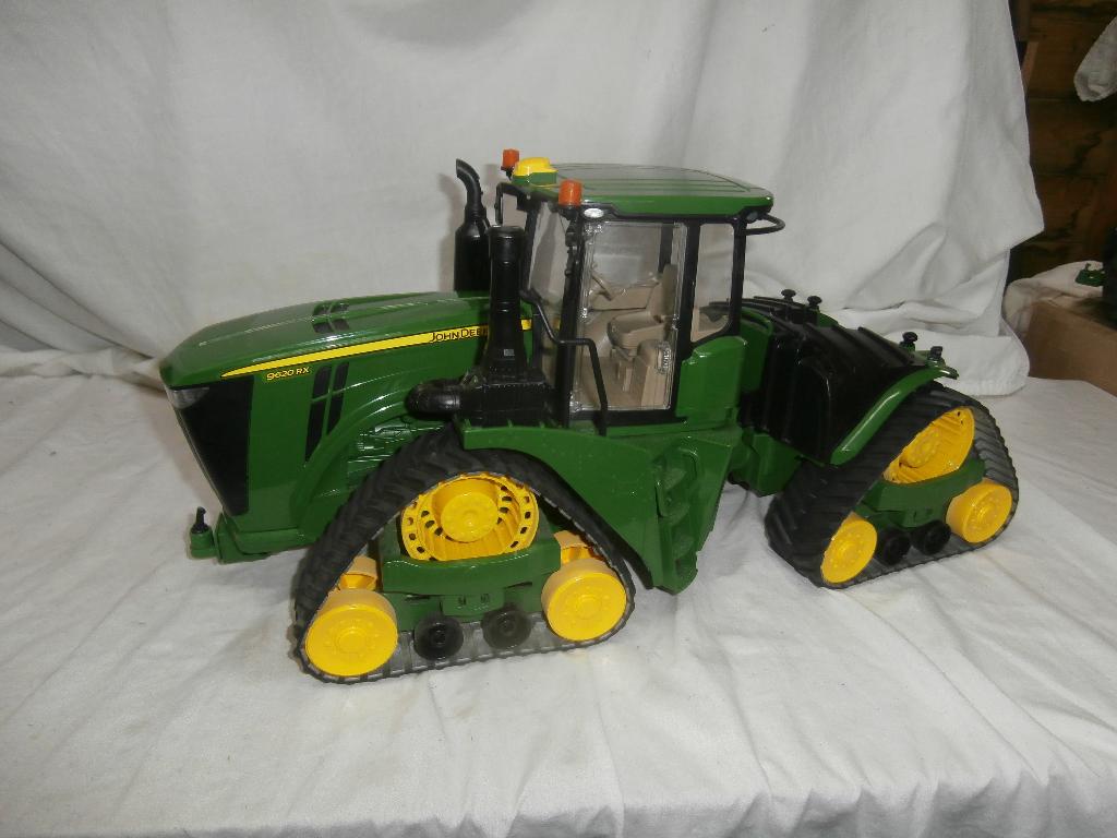 Bruder John Deere 9RX rups trekker, Kinderen en Baby's, Speelgoed | Speelgoedvoertuigen, Ophalen, Zo goed als nieuw