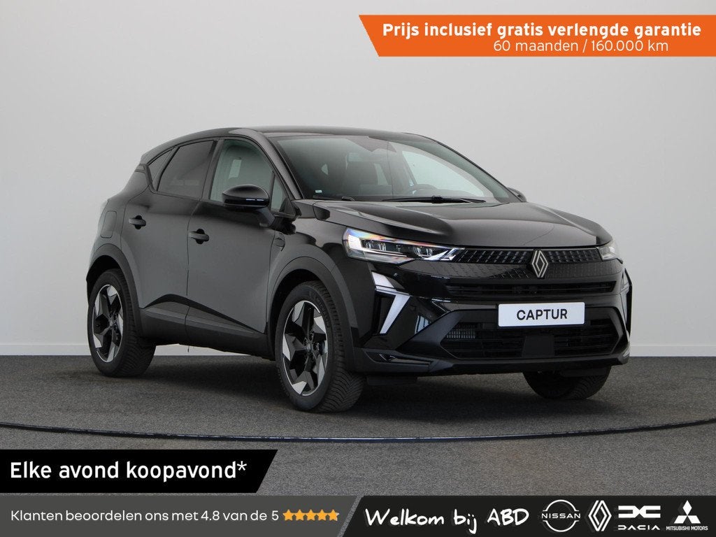 Renault Captur E-Tech full hybrid 160pk techno | Vijf jaar g, Auto's, Renault, 1789 cc, 4 cilinders, Leder en Stof, Origineel Nederlands