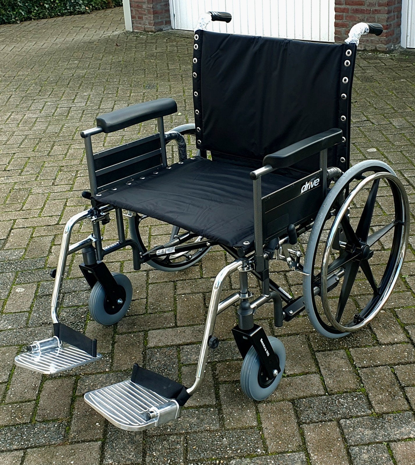 Extra brede rolstoel inklapbaar 66 cm breed merk Drive NIEUW, Drive, Drive, Nieuw, Duwrolstoel