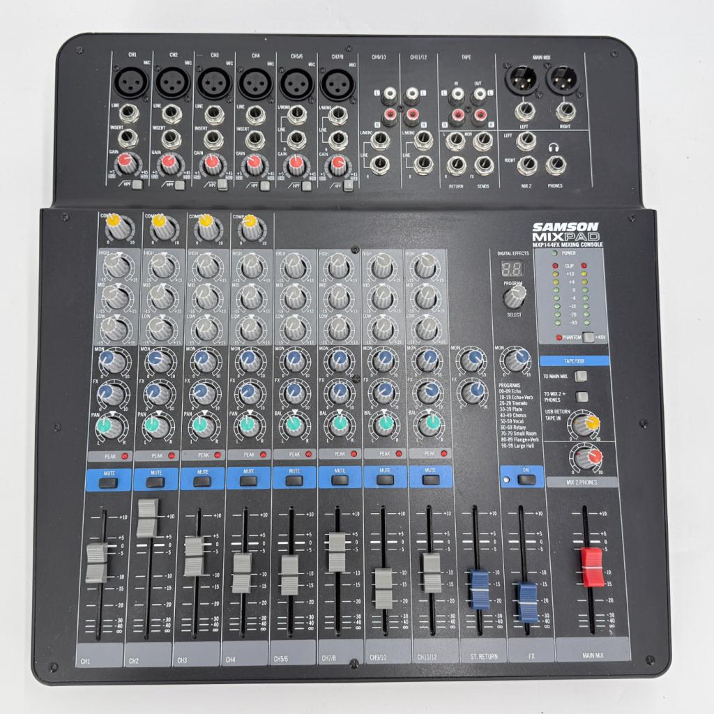 Samson MXP144FX USB MixPad mixer Mengpaneel, Muziek en Instrumenten, Mengpanelen, Samson, Zo goed als nieuw, Support@samson.com