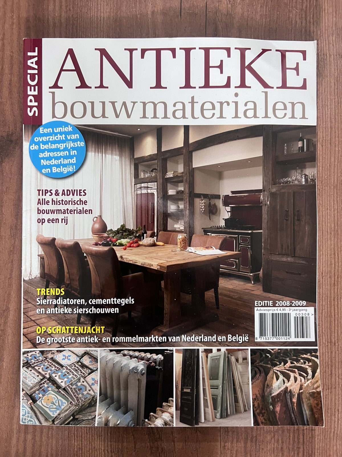 Antieke Bouwmaterialen Special, Ophalen of Verzenden, Zo goed als nieuw, Overige typen