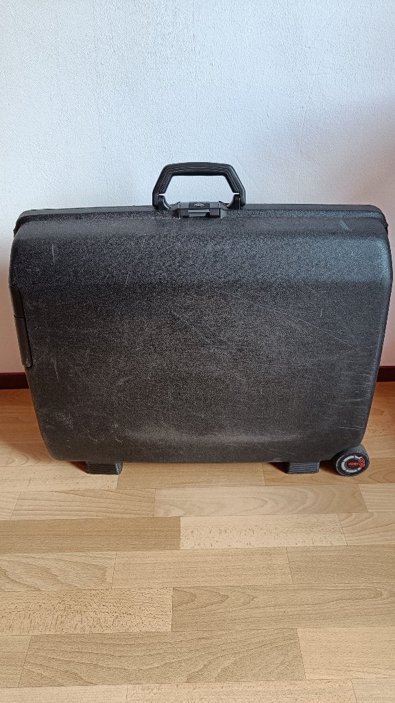 Samsonite koffer, Gebruikt, Hard kunststof, Slot, 45 tot 55 cm