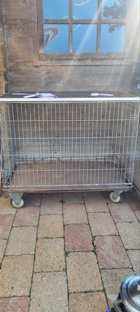 Honden bench voor middelgrote hond, Ophalen, Gebruikt