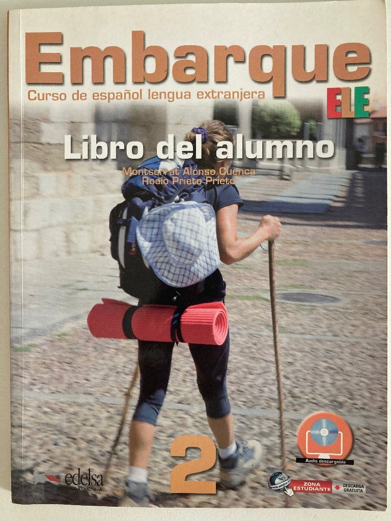 Embarque lesboek Spaans + gratis oefenboek, Ophalen of Verzenden, Zo goed als nieuw
